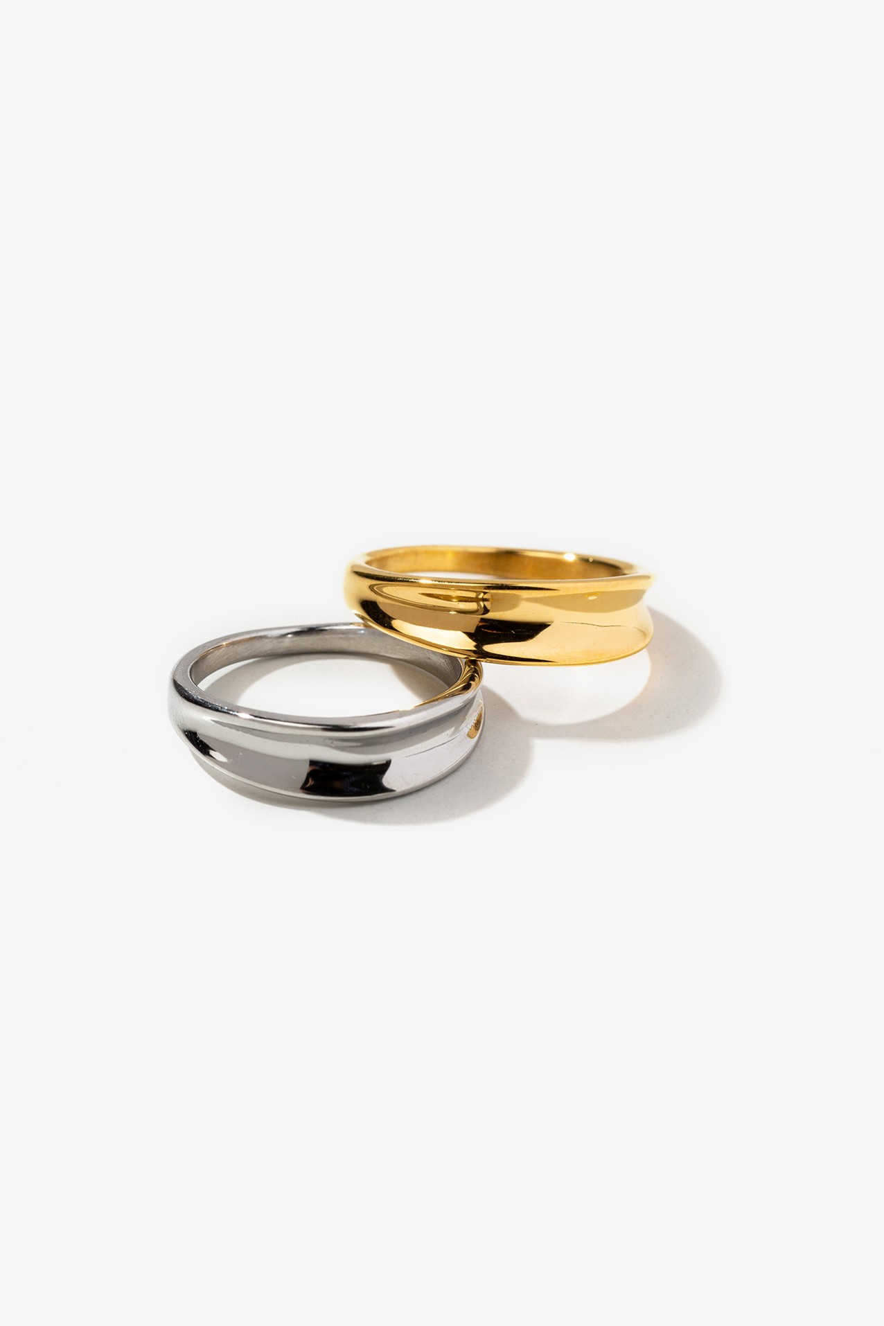 Bicolor Steel Rings Pack