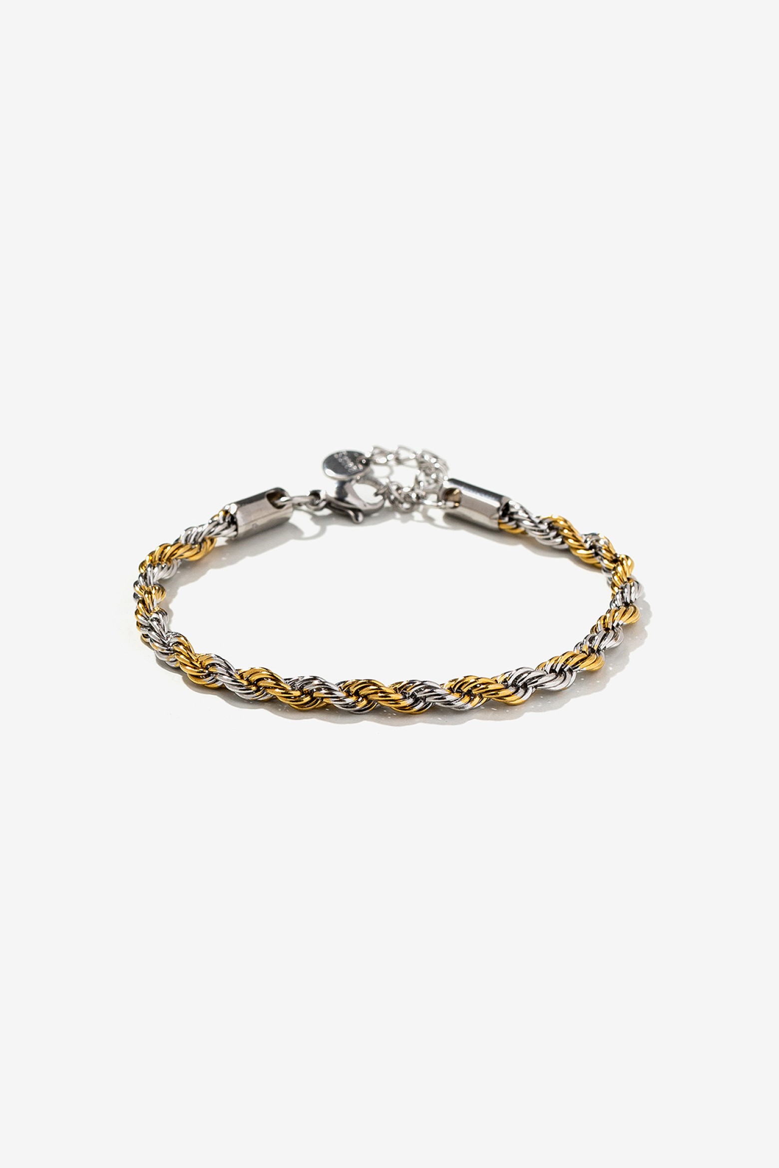 Pulsera Acero Inoxidable Bicolor
