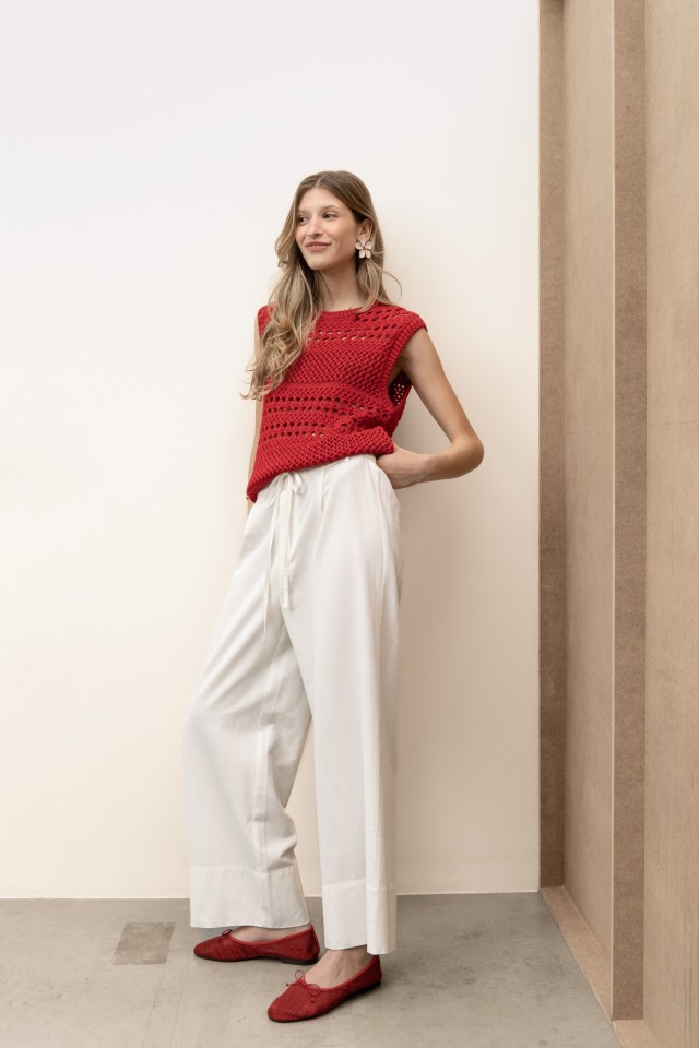 Calas Culotte com Linho