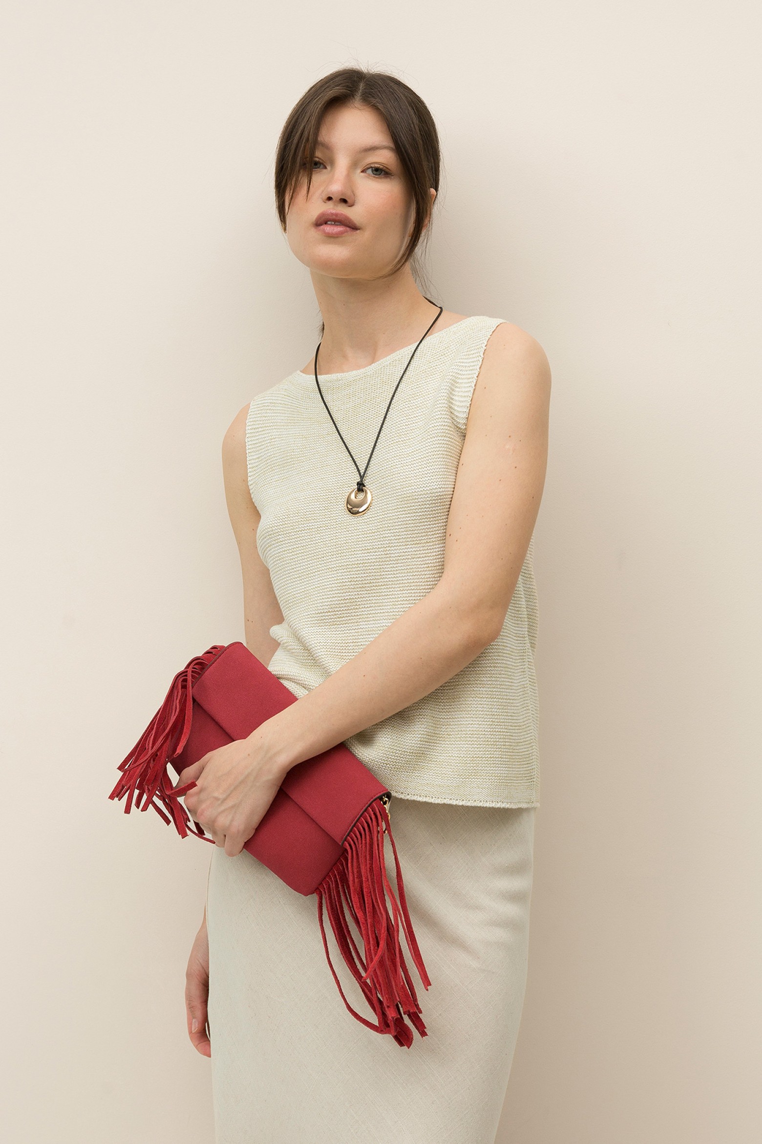 Top Tricotado Relaxed Fit