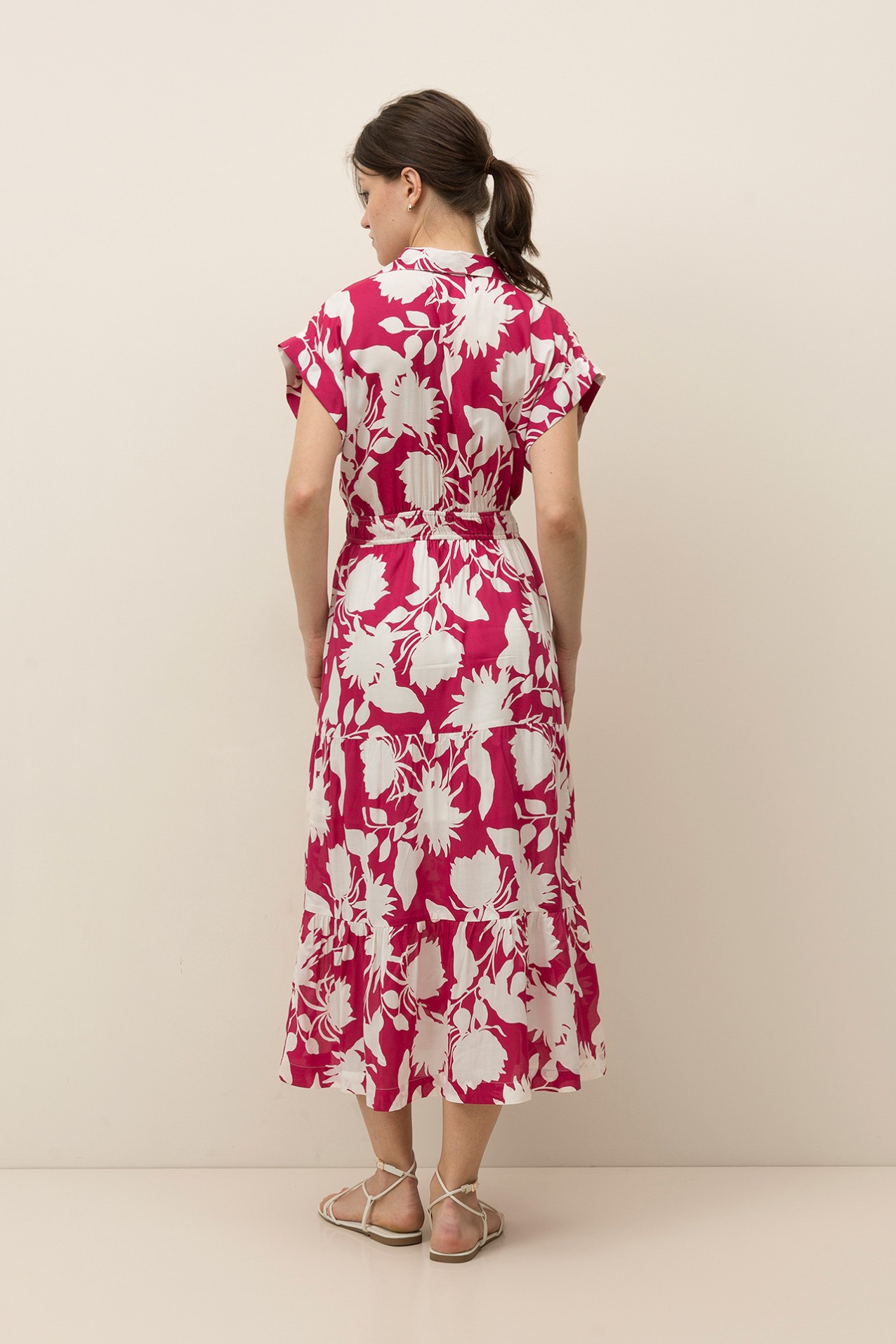 Vestido Midi Estampado