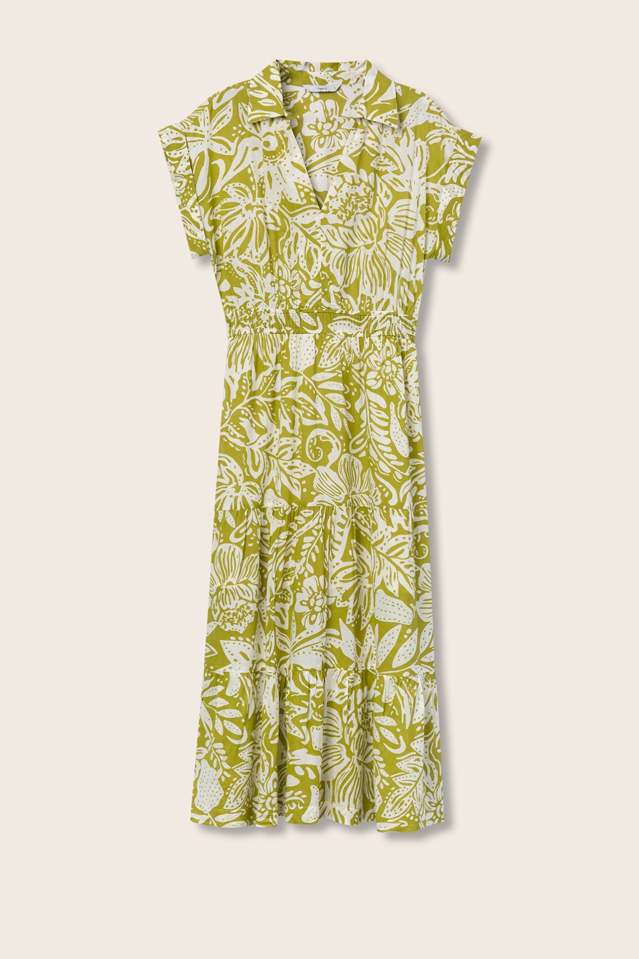 Vestido Midi Estampado