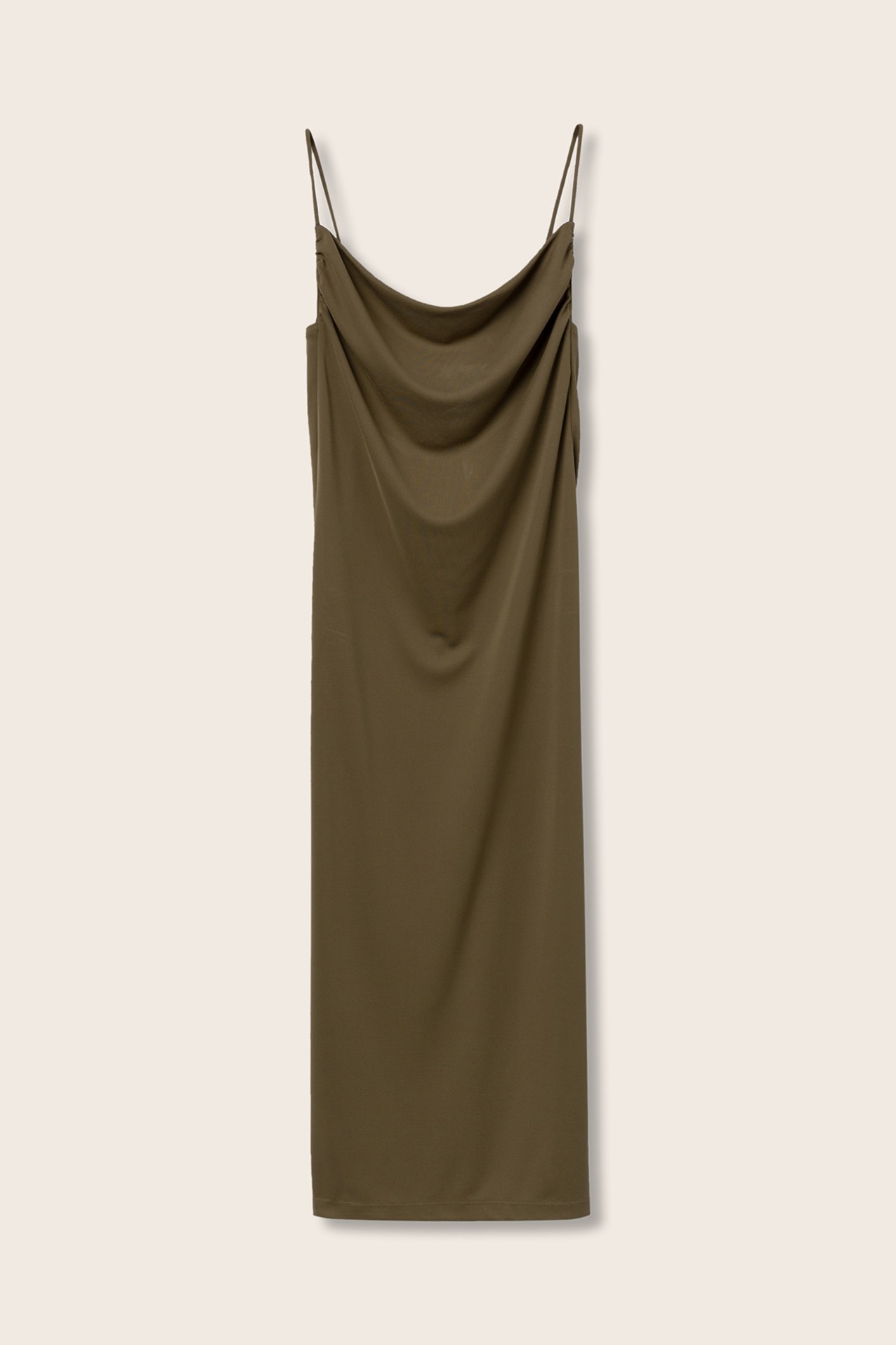 Vestido Midi Drapeado