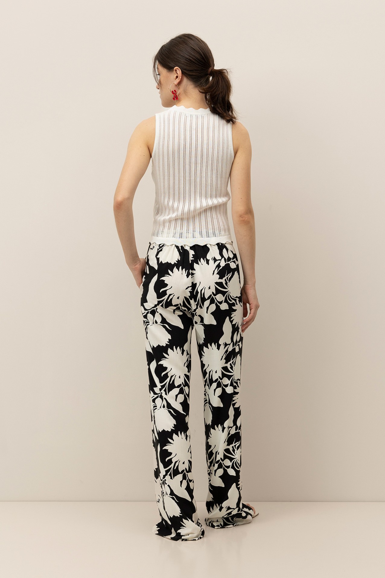 Calas Wide Leg Estampada