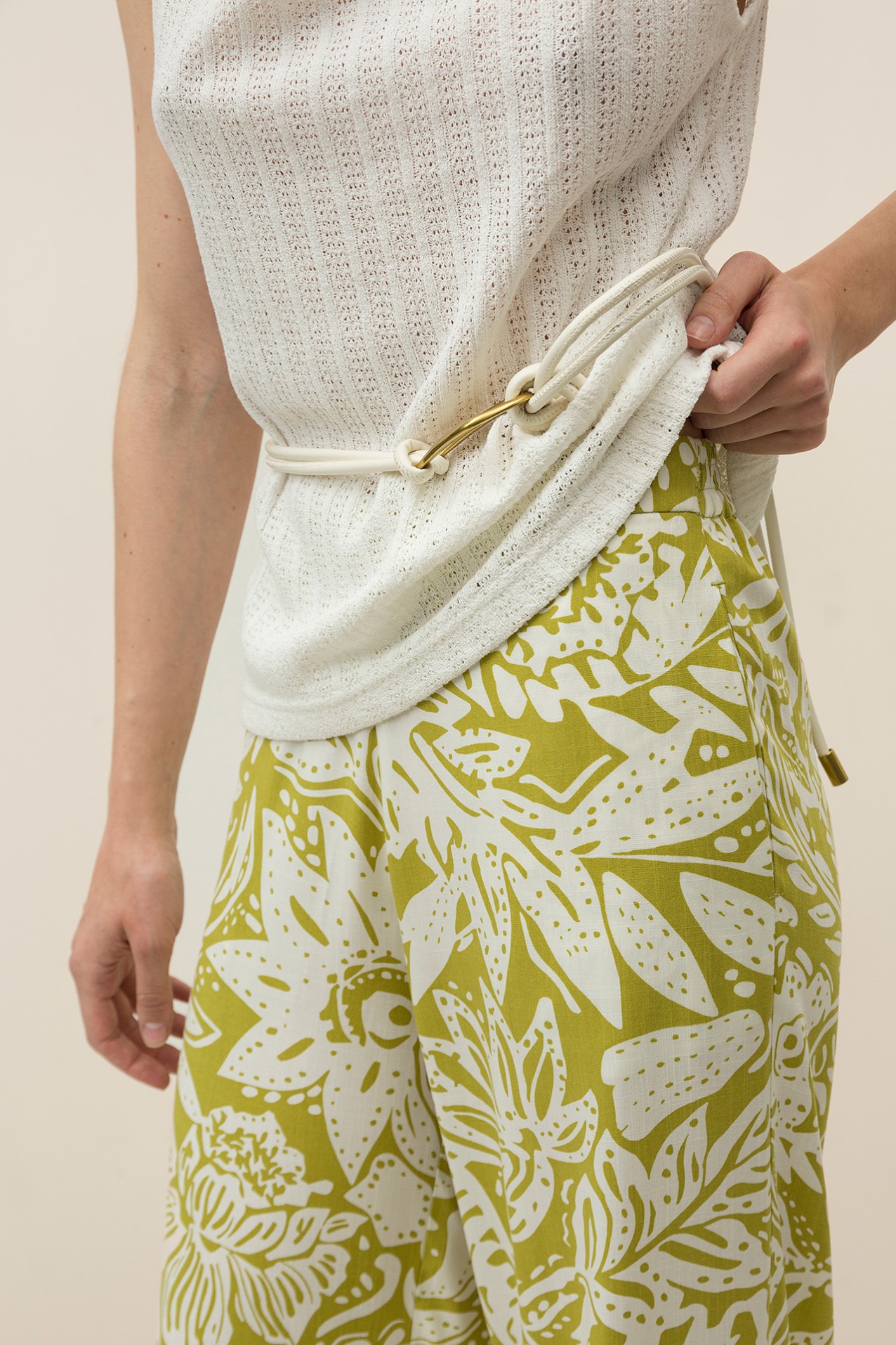 Calas Wide Leg Estampada