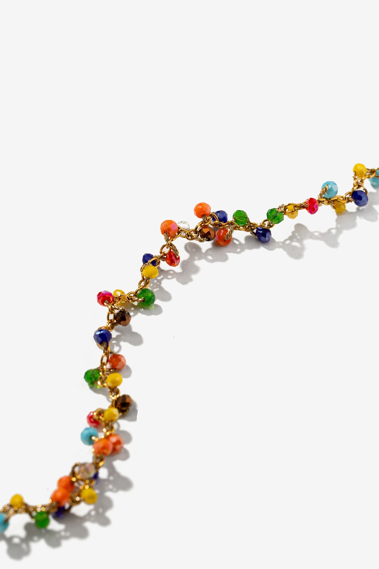 Pulseira P de Ao com Missangas