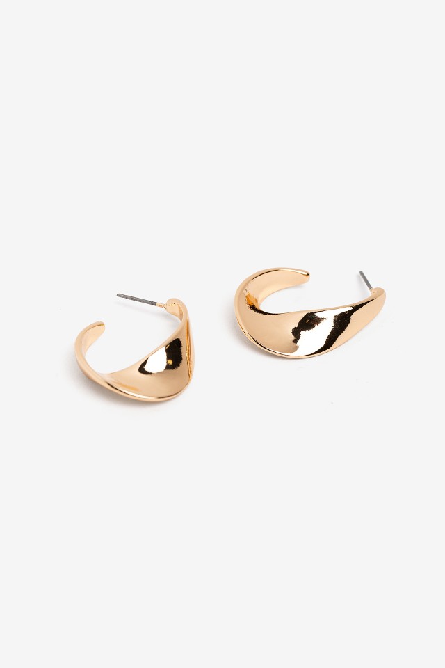 Pendientes Curvos Retorcidos