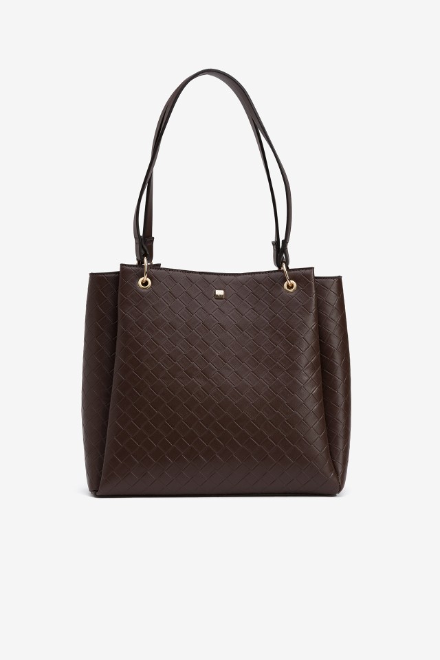 Pattern Texture Shopper Bag