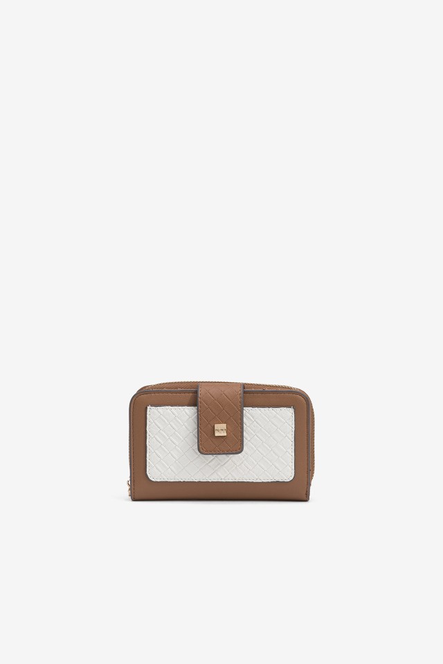 Monedero con Solapa Bicolor