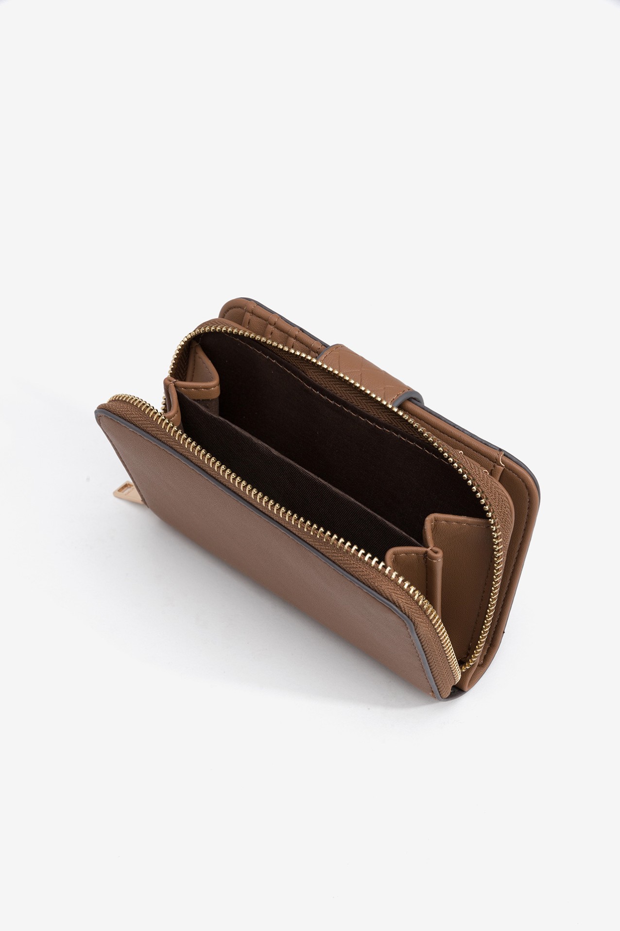 Bicolour Wallet with Flap