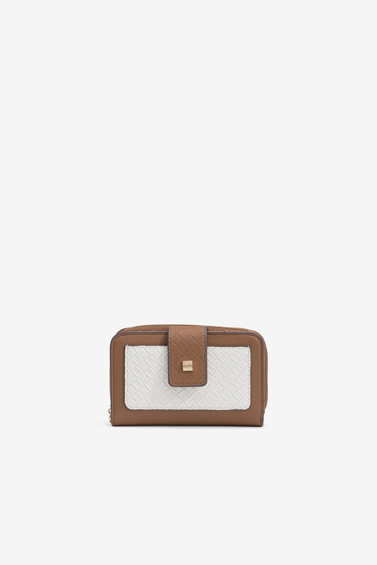 Monedero con Solapa Bicolor