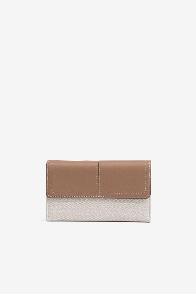 Monedero con Solapa Bicolor