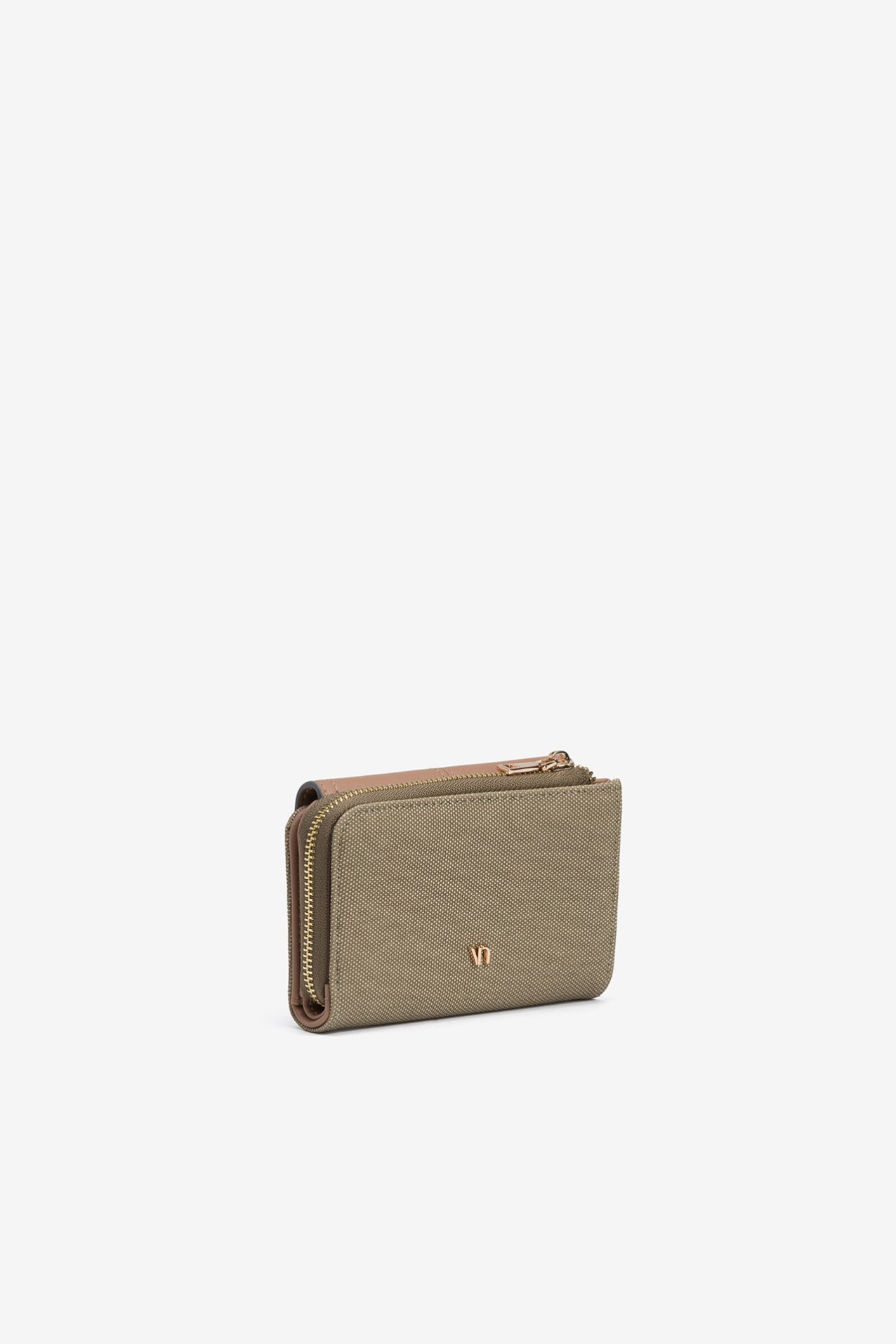 Bicolour Textured Wallet