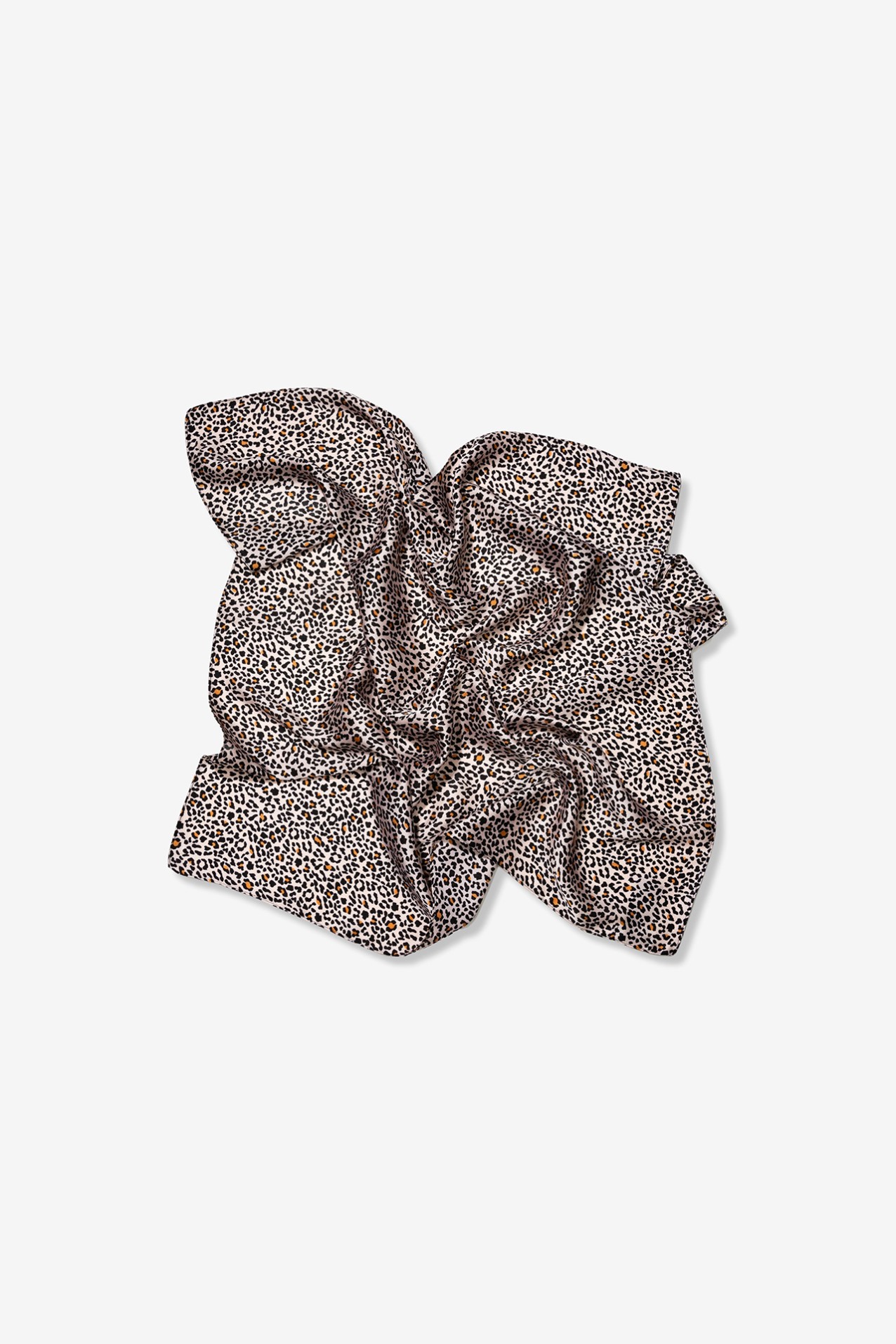 Leopard Satin Bandana