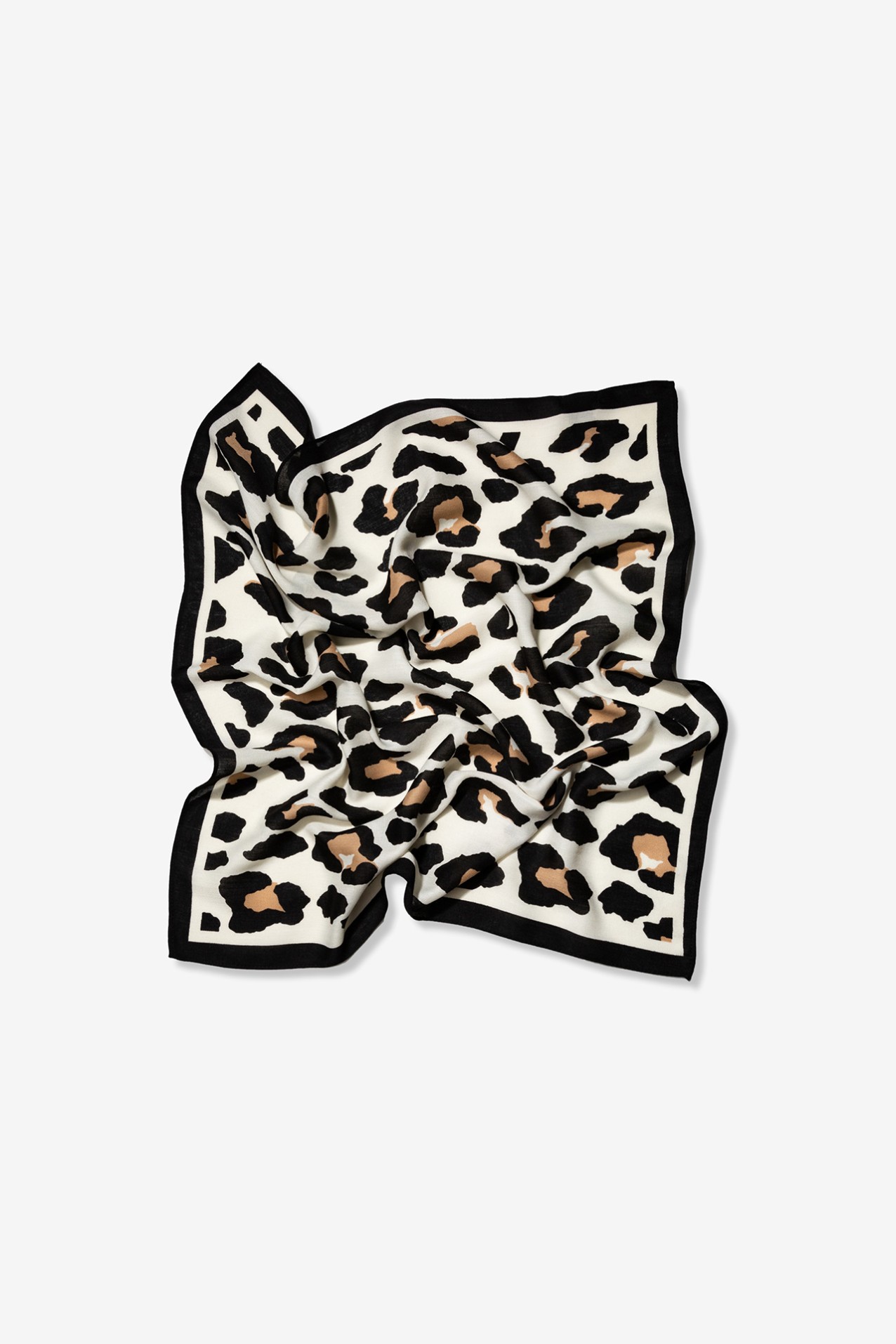 Leopard Satin Bandana