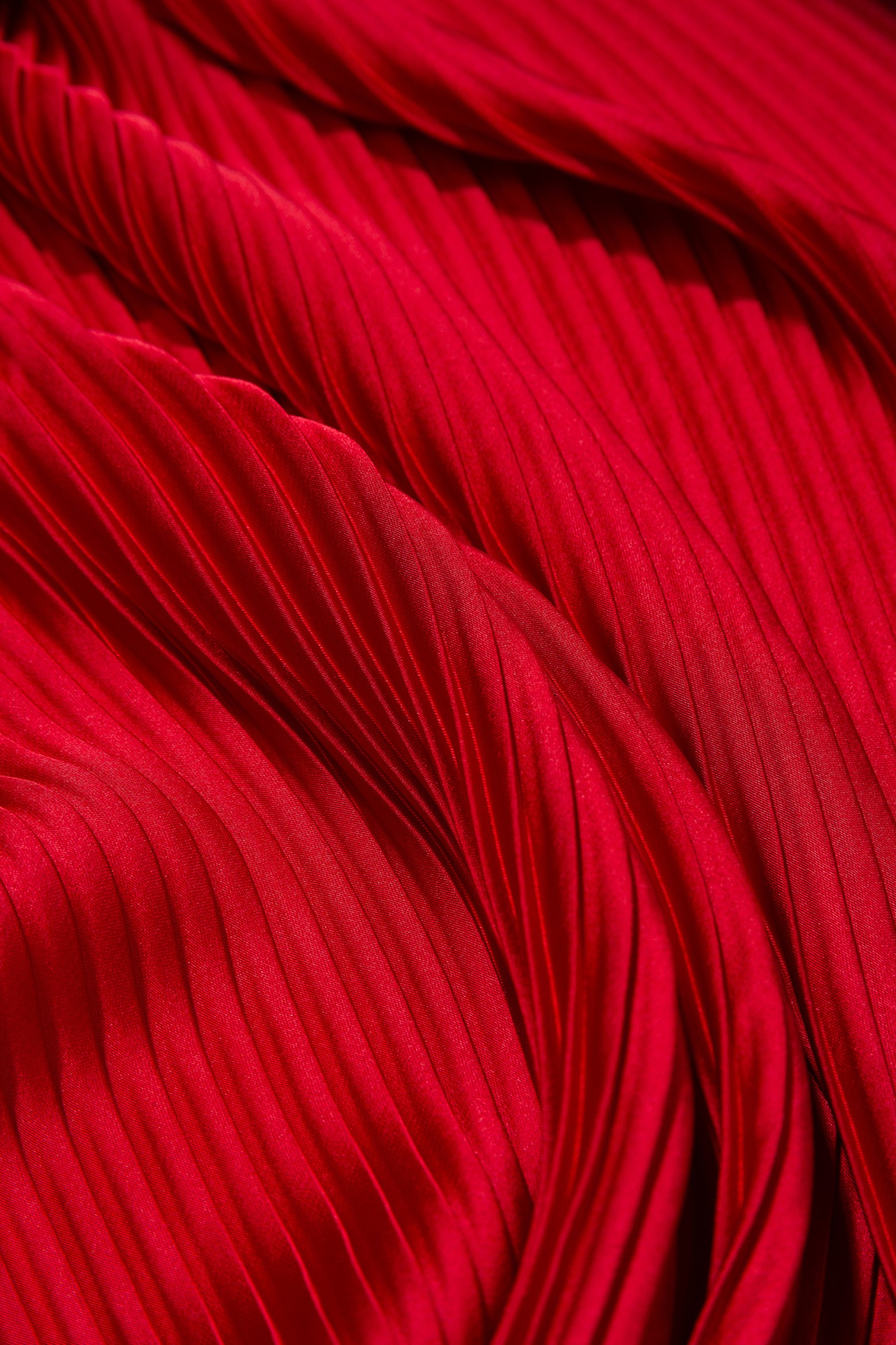 Pleated Satin Bandana