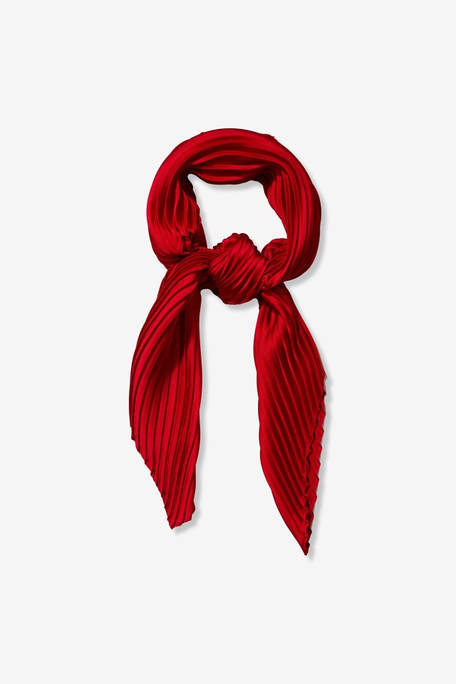 Bandana Plissada Acetinada