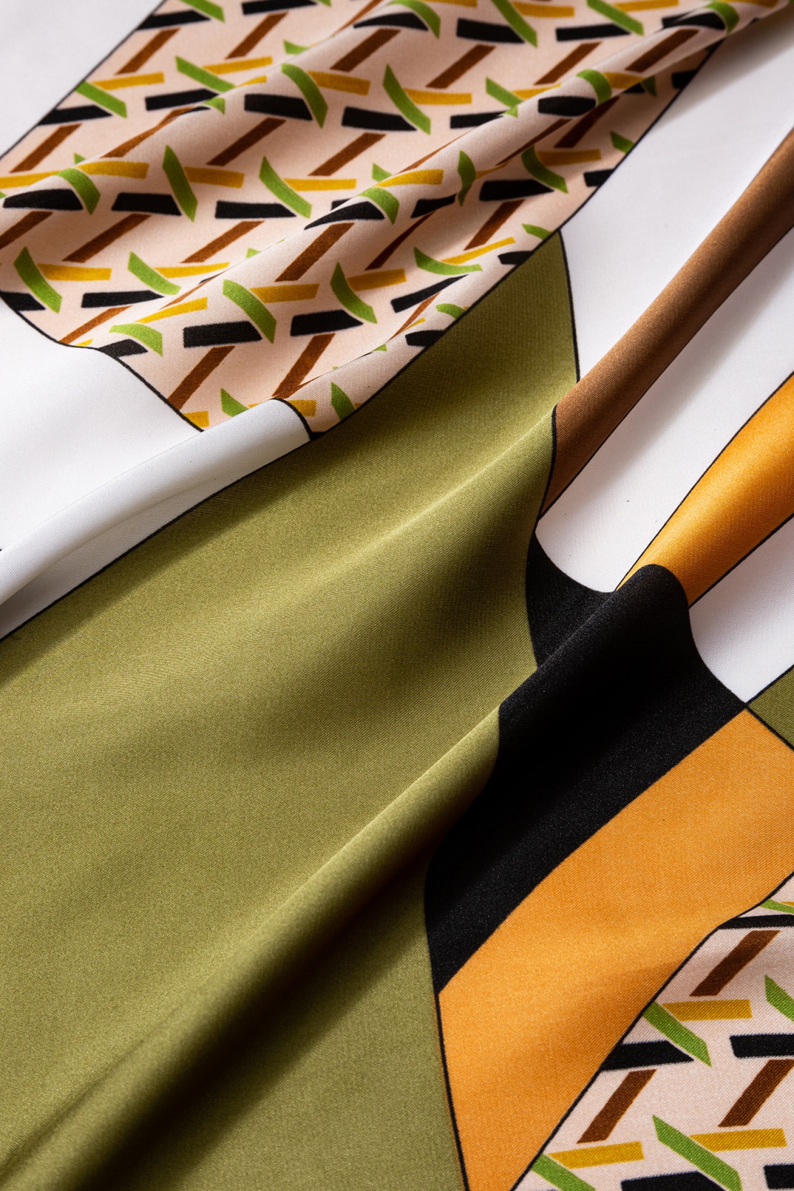 Printed Satin Bandana