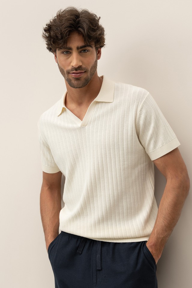 Polo Malha Tricotada