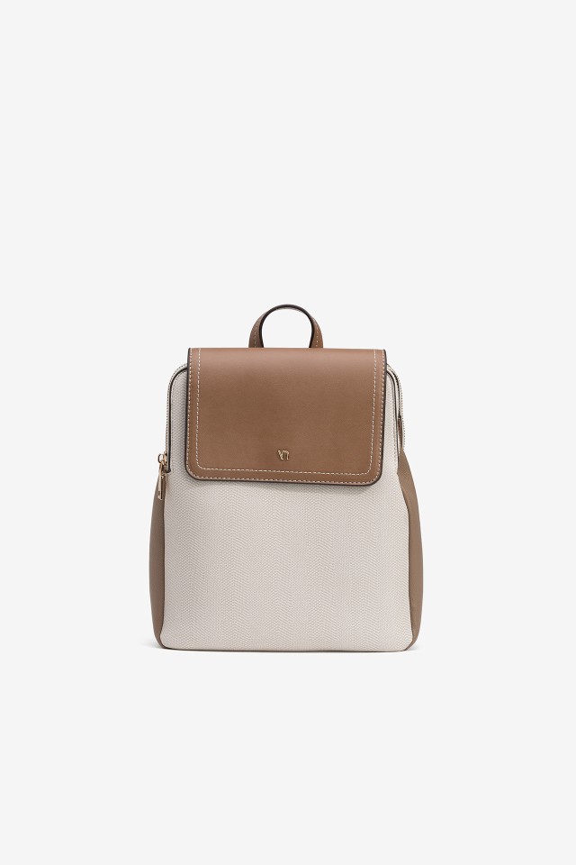 Tricolour Bucket Backpack