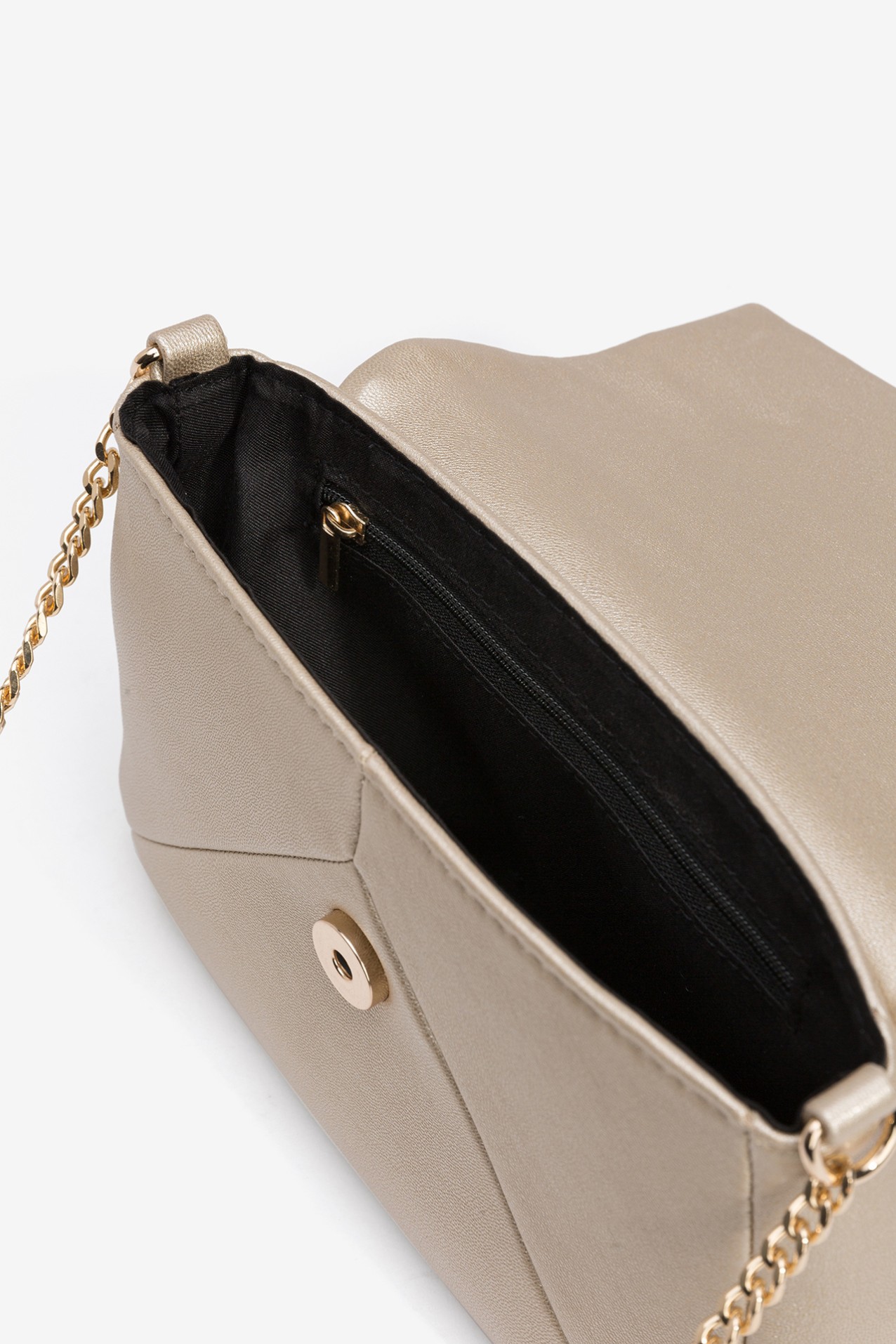 Mala Tiracolo Metalizada com Pala