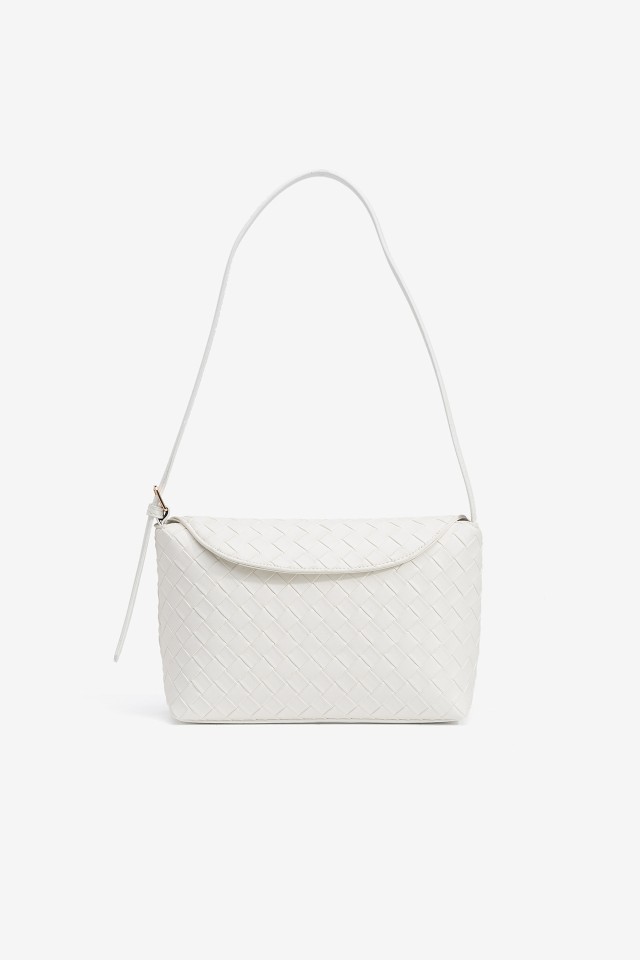 Flap Bag with Pattern Effect