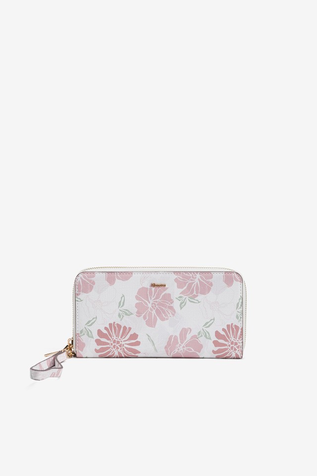Monedero Grande Floral