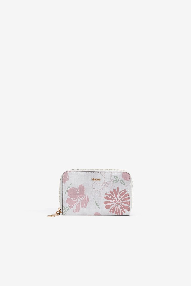 Monedero Mediano Floral
