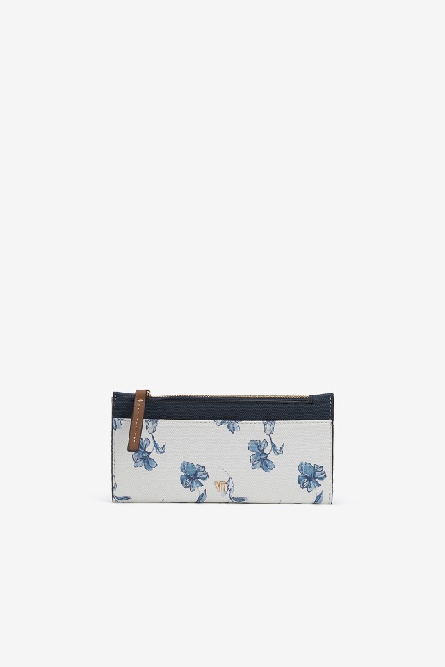 Monedero Estampado Floral