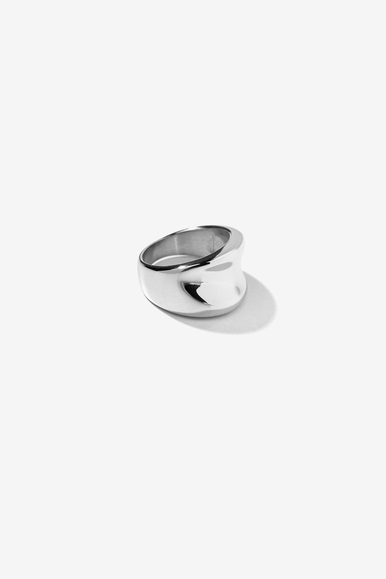 Curved Stainless Steel Ring