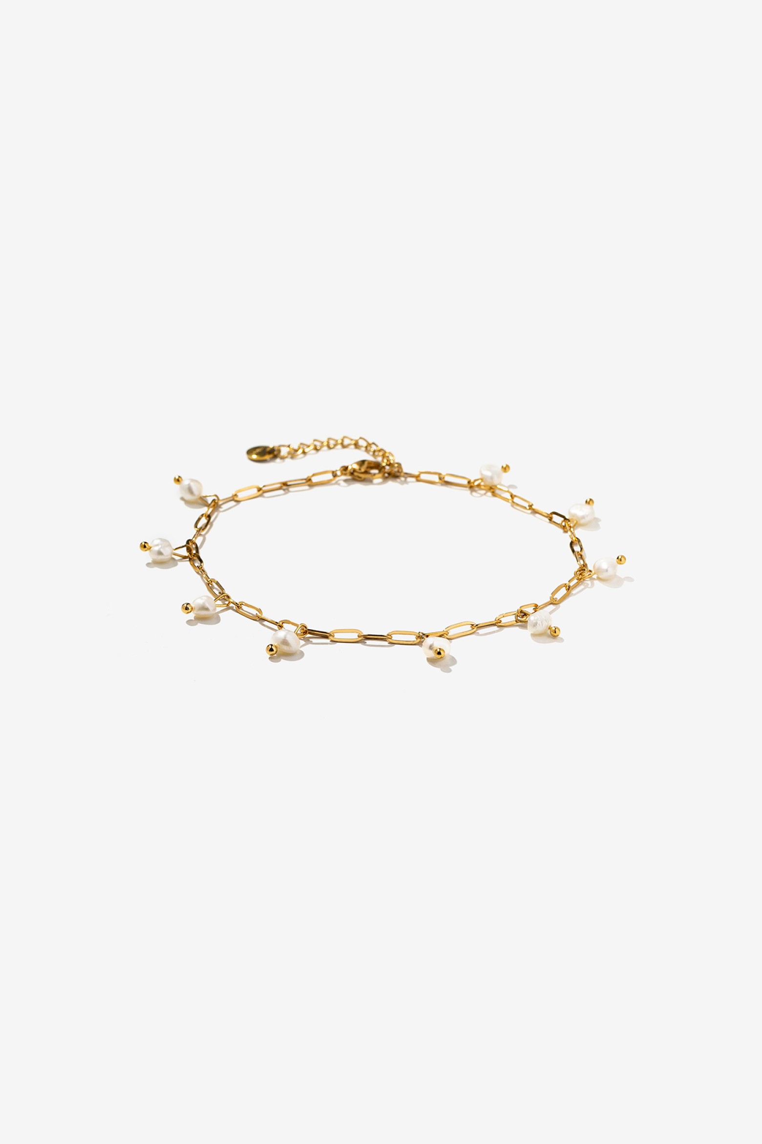Pulseira de P Ao com Prolas