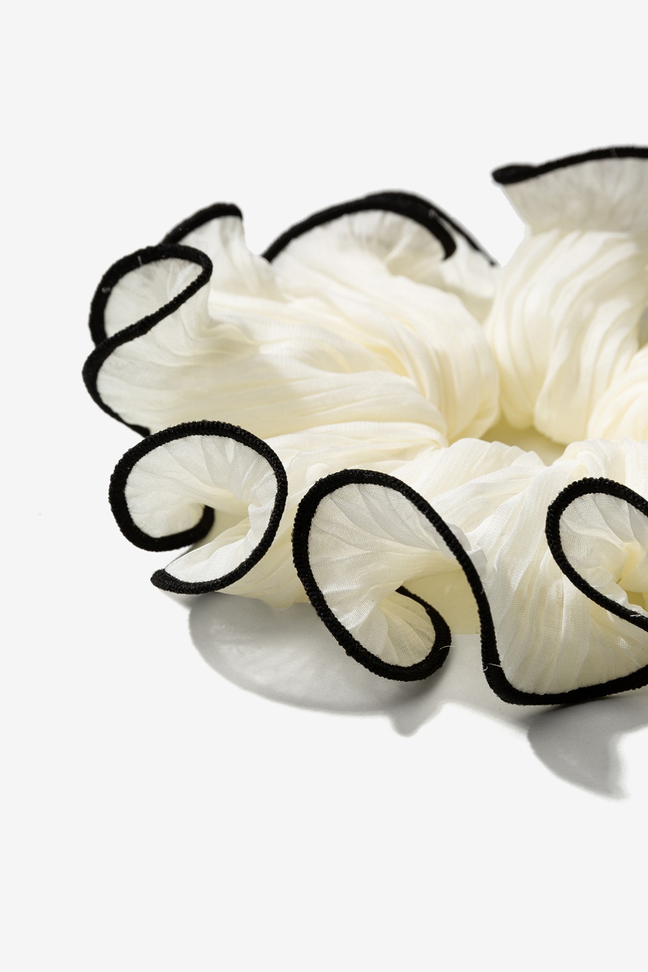 Scrunchie with Pleated Ruffles
