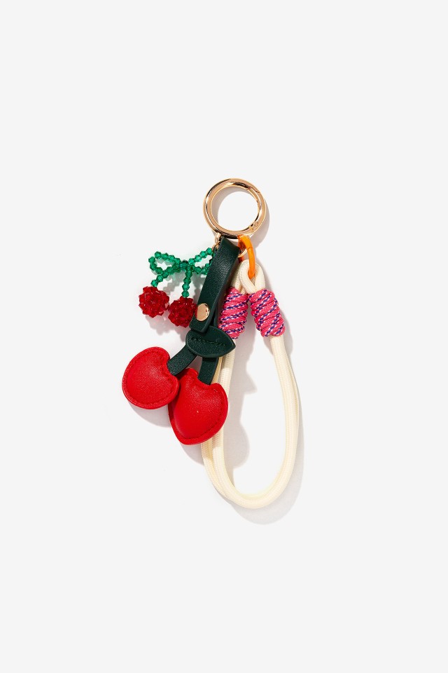 Cherry Charms Keychain