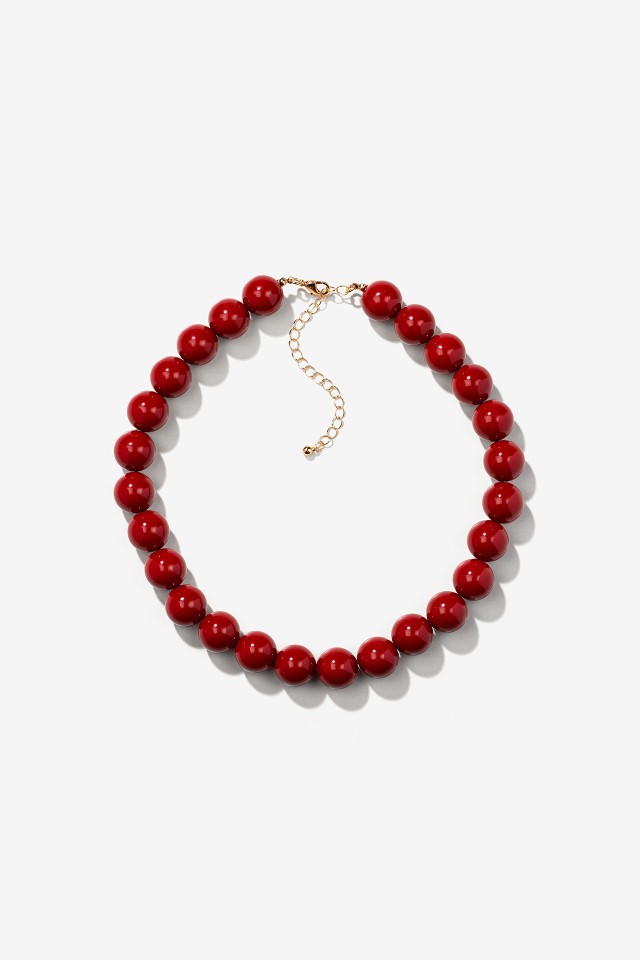 Acrylic Bead Necklace