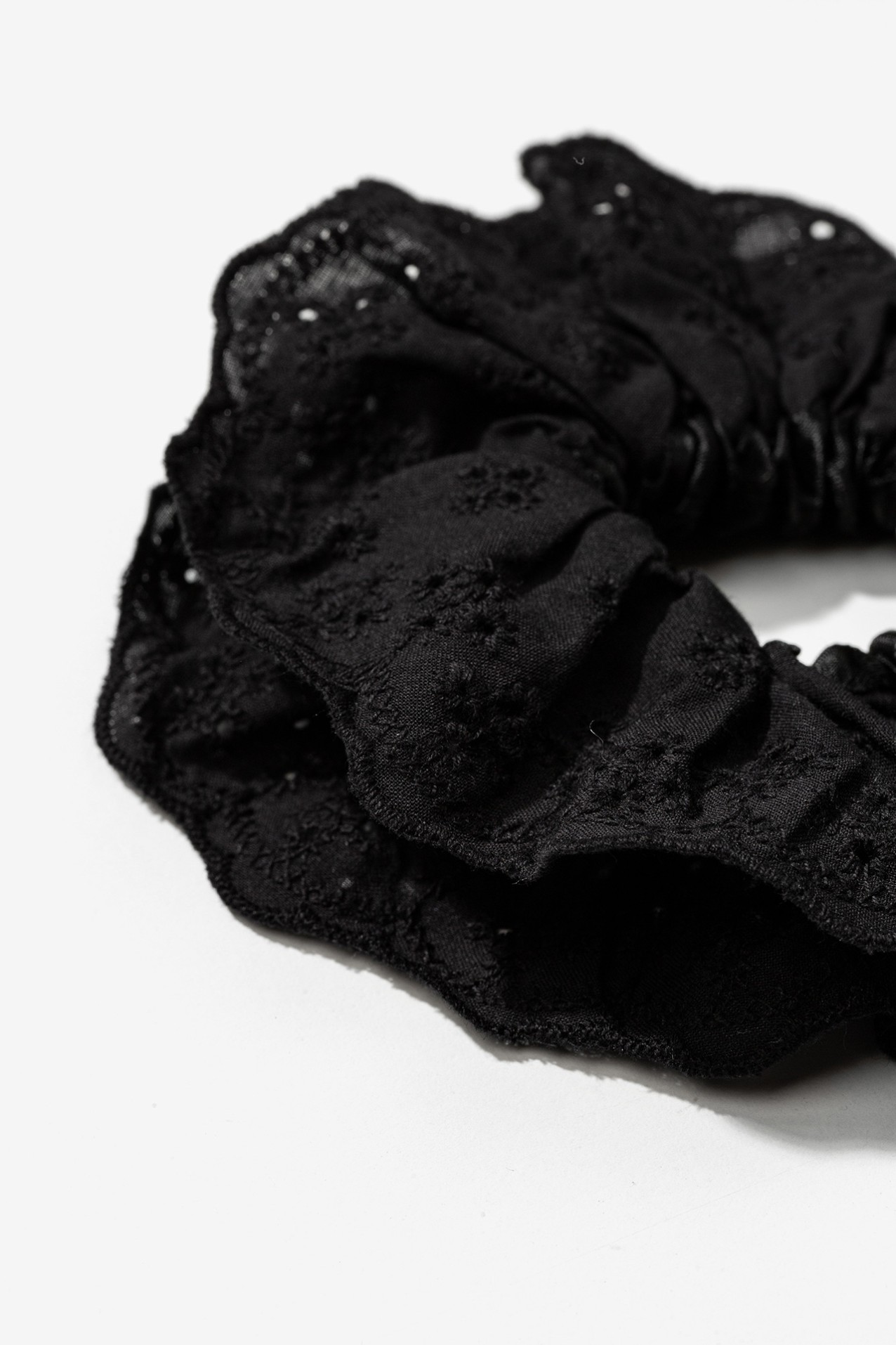 Embroidered Scrunchie