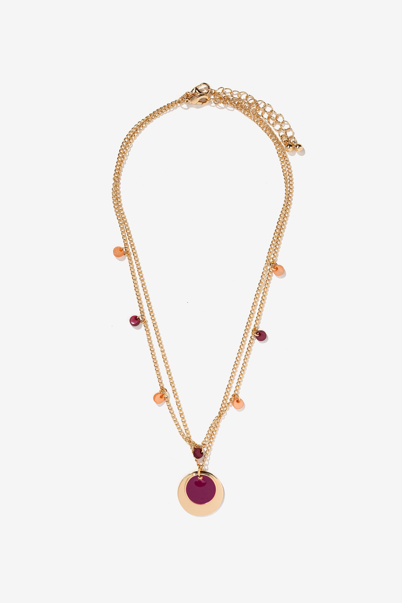 Pack de 2 Collares Colgantes Bicolor