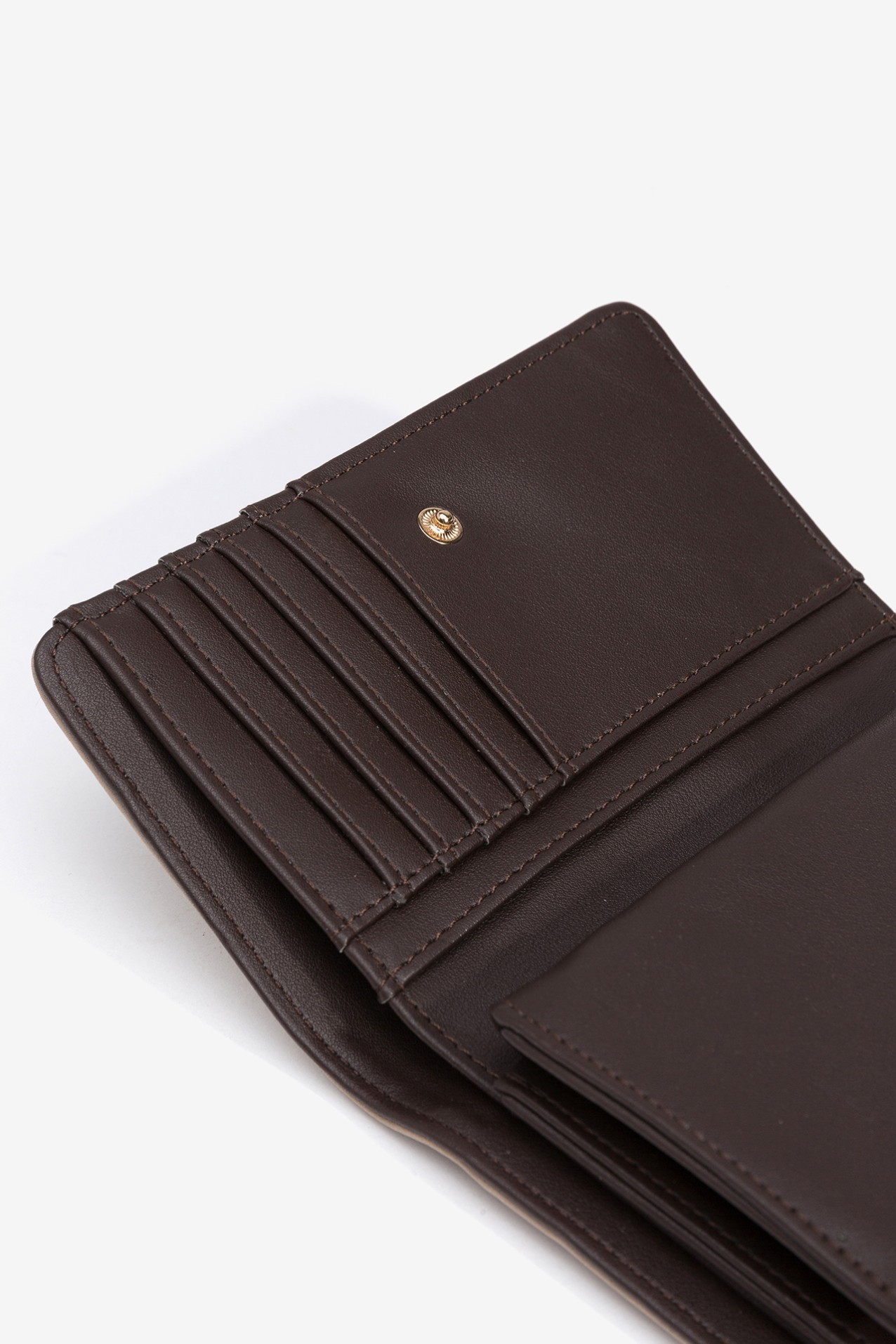 Monedero mediano bicolor