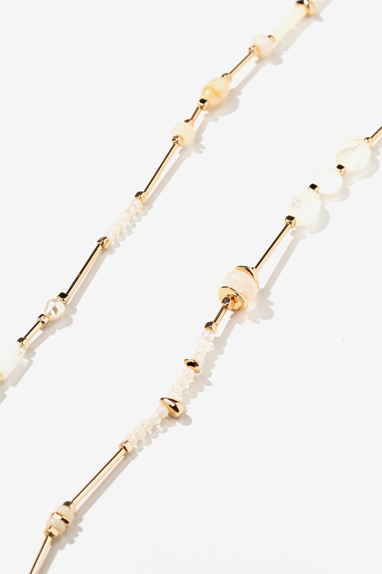 Colar Longo Missangas Combinadas