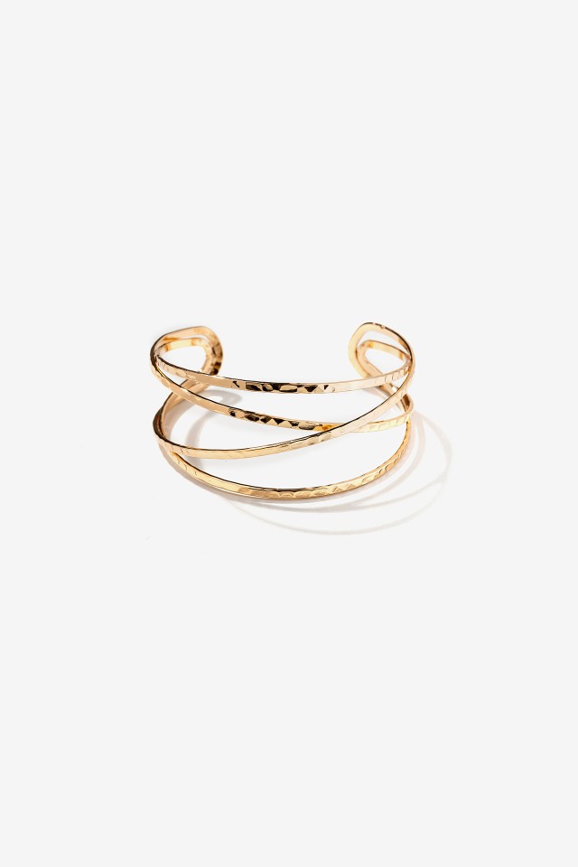 Rigid Bracelet with Openings