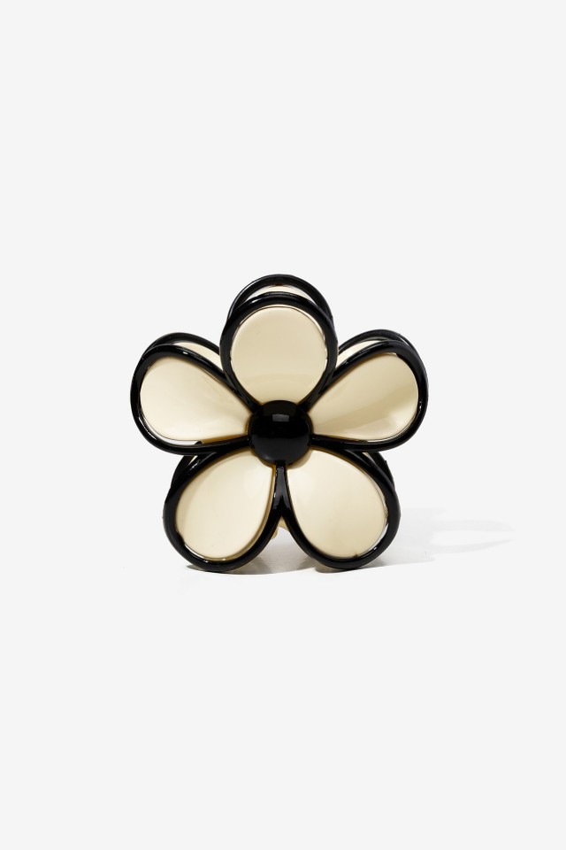 Acrylic Flower Hair Clip