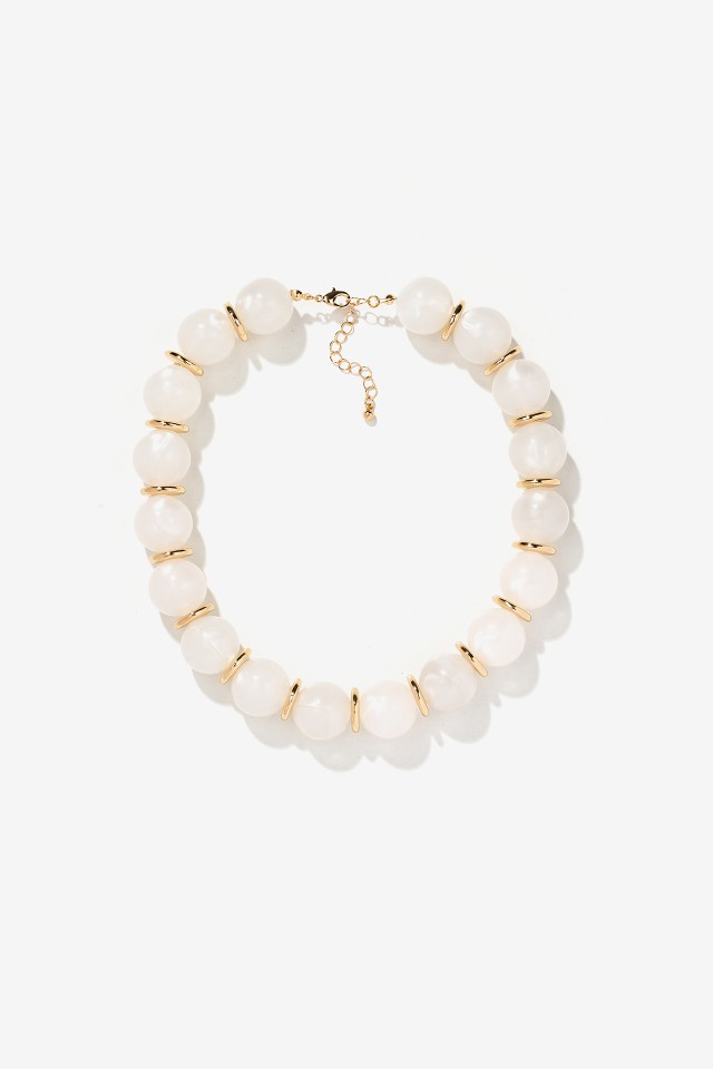 Collar de Cuentas Acrlicas