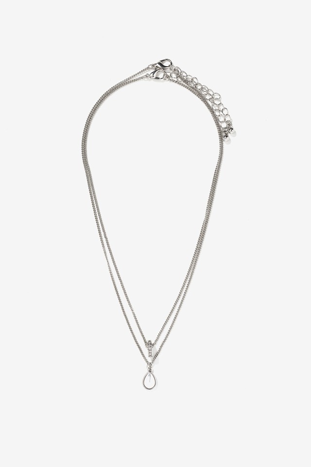 Pack de collares con colgante de aro