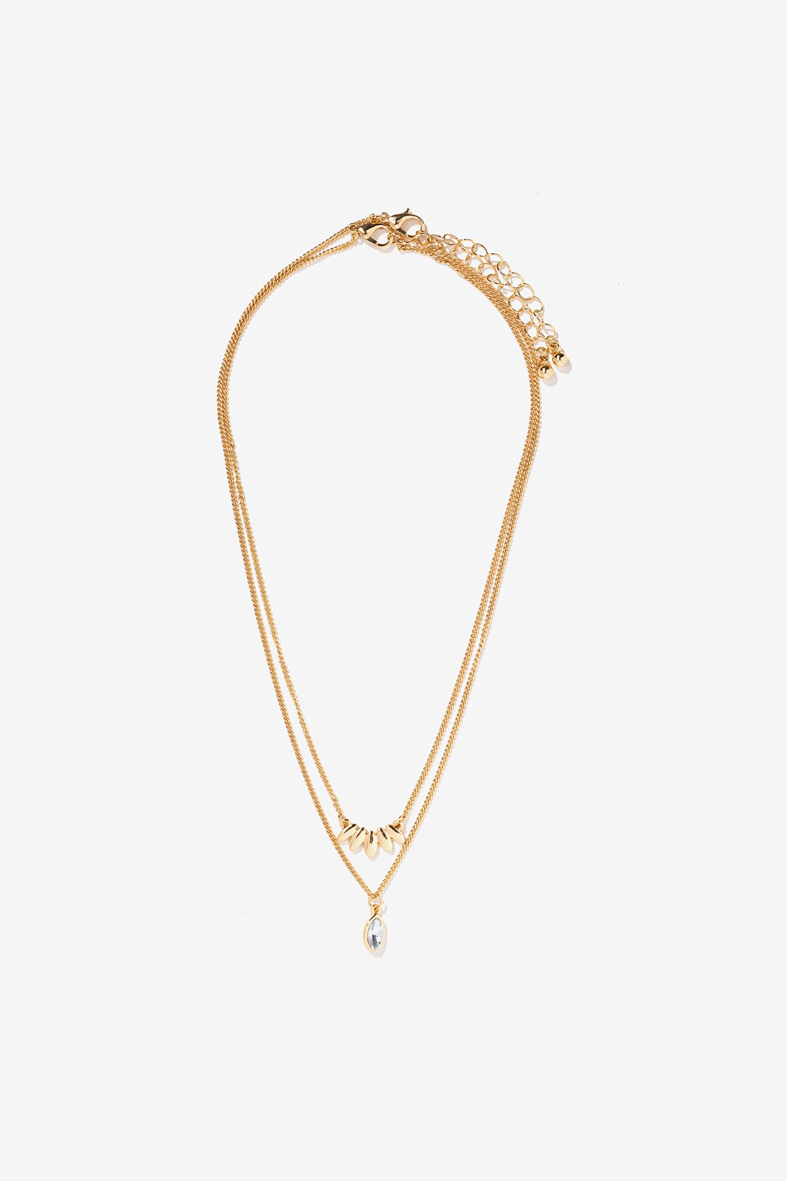 Pack de collares con colgante de pedrera