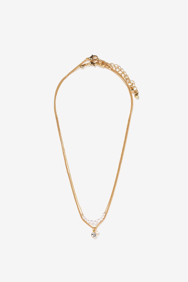 Pack de collares con efecto perla