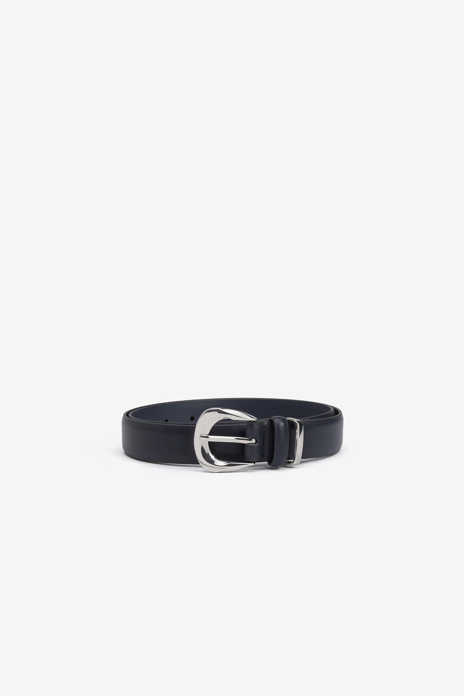 Faux Leather Jeans Belt