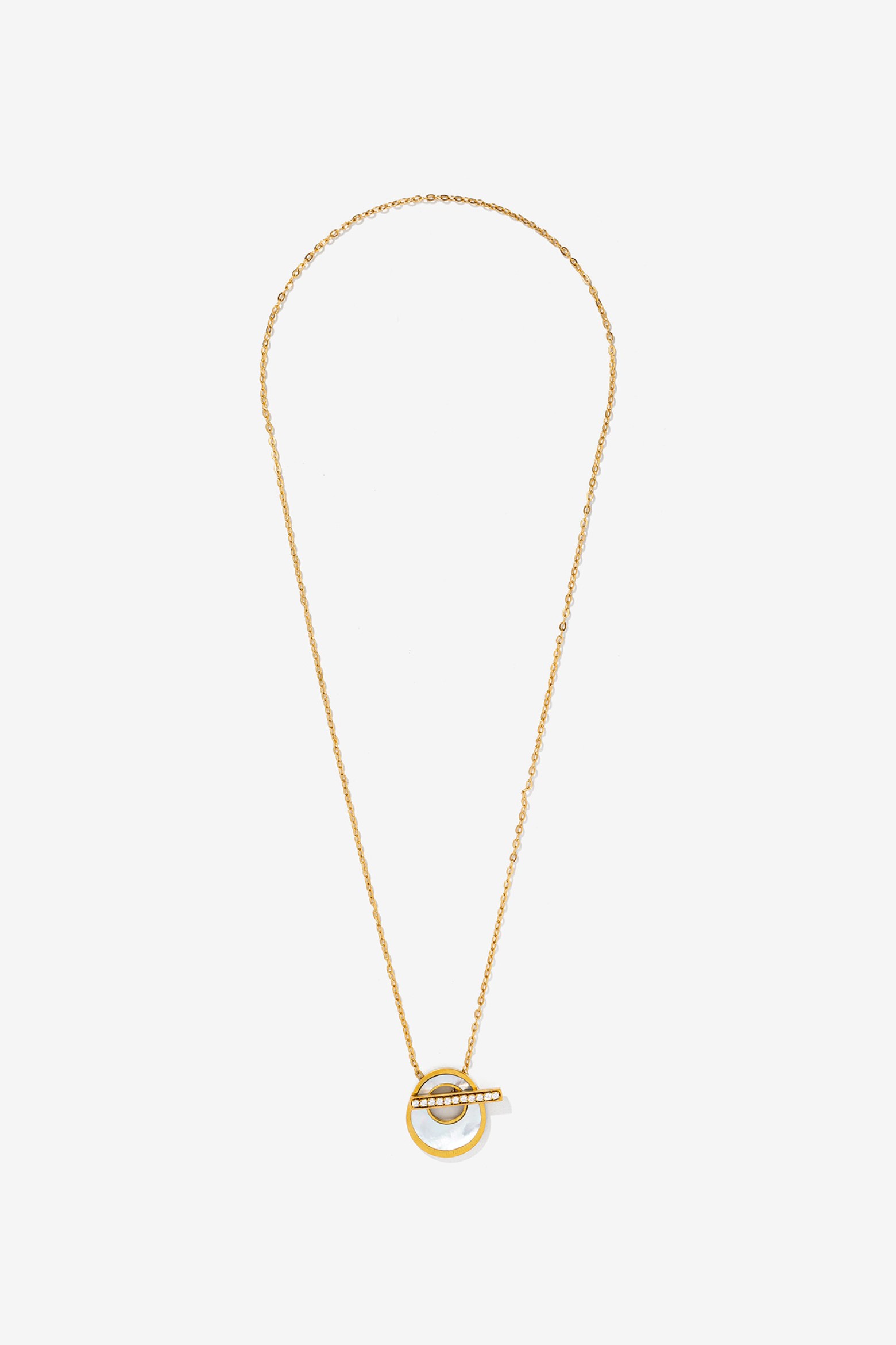 Collar de acero con ncar