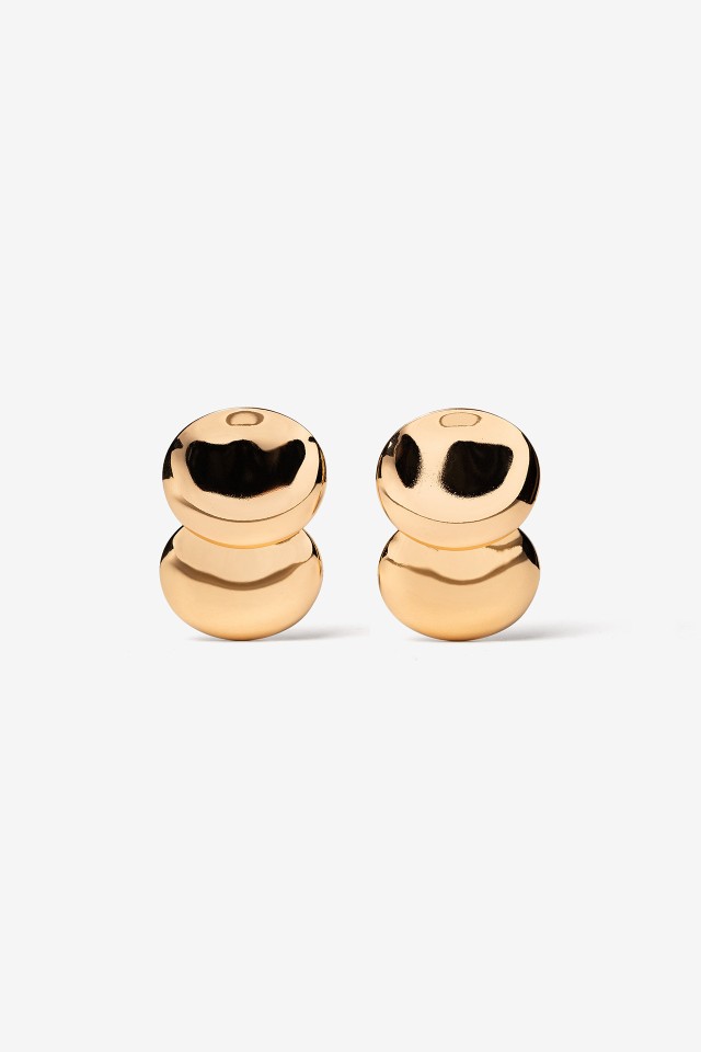 Pendientes Metlicos con Colgante