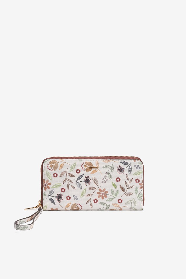 Monedero Floral Grande