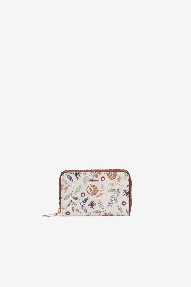 Monedero de Nylon Combinado