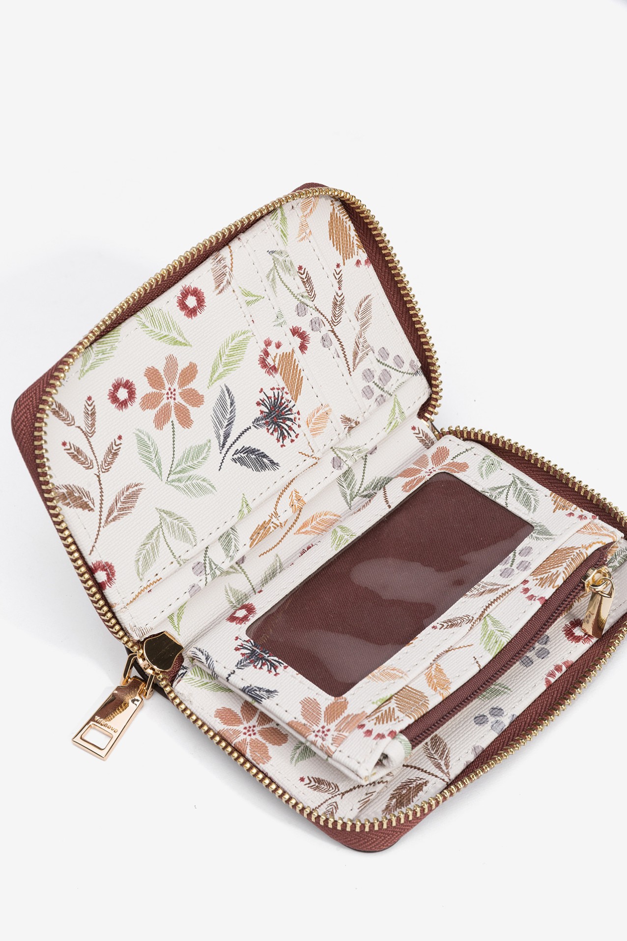 Porta Moedas de Nylon Combinado